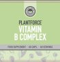 Vegan B-Complex – 60 Capsules | Volledig spectrum B-vitamines uit plantaardige bron - Plantforce