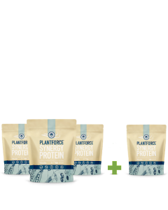 Plantforce - Synergy Protein Vanilla - 800 g - 3+1 FREE